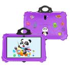 C79 Panda 7 inch WiFi Kids Tablet PC, 2GB+16GB, Android 7.0 MT6735 Octa Core CPU(Purple) - 2