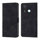 For vivo Y19 / Y5s / U3 / U20 / Z5i Skin Feel Embossed Leather Phone Case(Black) - 2