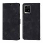 For vivo Y33s 4G Global / Y21 / Y21s / Y21t Skin Feel Embossed Leather Phone Case(Black) - 2