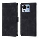 For ZTE Blade V50 Vita Skin Feel Embossed Leather Phone Case(Black) - 2