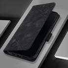 For ZTE Blade A35 / A55 Skin Feel Embossed Leather Phone Case(Black) - 2