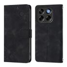 For ZTE Blade V70 Vita / nubia V70 Design Skin Feel Embossed Leather Phone Case(Black) - 2