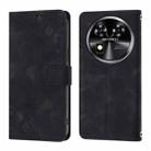 For Oukitel C37 Skin Feel Embossed Leather Phone Case(Black) - 2