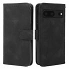 For Google Pixel 8 Skin Feel Geometric Lines Leather Phone Case(Black) - 2