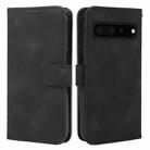 For Google Pixel 8 Pro Skin Feel Geometric Lines Leather Phone Case(Black) - 2