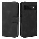 For Google Pixel 6a Skin Feel Geometric Lines Leather Phone Case(Black) - 2