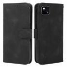 For Google Pixel 4a 4G Skin Feel Geometric Lines Leather Phone Case(Black) - 2