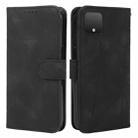 For Google Pixel 4 Skin Feel Geometric Lines Leather Phone Case(Black) - 2