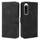 For Sony Xperia 5 IV Skin Feel Geometric Lines Leather Phone Case(Black) - 2