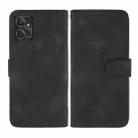 For Motorola Moto G Power 2023 Skin Feel Geometric Lines Leather Phone Case(Black) - 2