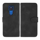 For Motorola Moto G Play 2021 Skin Feel Geometric Lines Leather Phone Case(Black) - 2