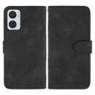 For Motorola Moto G85 Skin Feel Geometric Lines Leather Phone Case(Black) - 2