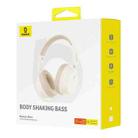 Baseus Bass Series 35 Max Bluetooth Wireless Headset(White) - 3