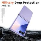 For Samsung Galaxy Z Flip7 5G Flat Skin Feel TPU+PC Shockproof Phone Case(Purple) - 2