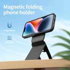 Magnetic Phone Desktop Folding Holder(Square Grey) - 2