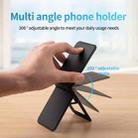 Magnetic Phone Desktop Folding Holder(Square Grey) - 3