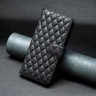 For Realme C61 / C63 Diamond Lattice Wallet Flip Leather Phone Case(Black) - 2