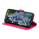 For Xiaomi 15 Pro Totem Flower Embossed Leather Phone Case with Lanyard(Red) - 3