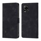 For Samsung Galaxy A42 5G / M42 5G Skin Feel Embossed Leather Phone Case(Black) - 2