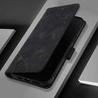 For Samsung Galaxy A91 / M80s / S10 Lite Skin Feel Embossed Leather Phone Case(Black) - 3