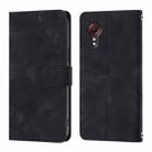 For Samsung Galaxy Xcover 5 Skin Feel Embossed Leather Phone Case(Black) - 2