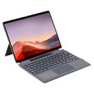For Microsoft Surface Pro 10 / Pro 9 2089A Wireless Bluetooth Keyboard Leather Case with Touchpad(Grey) - 3