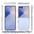 For Samsung Galaxy Z Flip7 5G Scratchproof Acrylic TPU Phone Case(Transparent) - 2