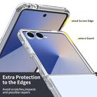 For Samsung Galaxy Z Flip7 5G Scratchproof Acrylic TPU Phone Case(Transparent) - 3