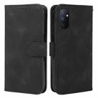 For OnePlus Nord N100 Skin Feel Geometric Lines Leather Phone Case(Black) - 2