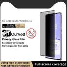For vivo X100 Ultra imak 3D Curved Privacy Full Screen Tempered Glass Film - 3