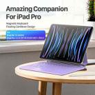 DUX DUCIS MK Series Floating Magnetic Keyboard Tablet Leather Case For iPad Air 13 2024 / Pro 12.9 2022 / 2021(Purple) - 4