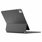 DUX DUCIS MK Series Floating Magnetic Keyboard Tablet Leather Case For iPad Pro 13 2024(Black) - 2