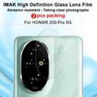 For Honor 200 Pro 2 PCS/Set IMAK HD Glass Rear Camera Lens Film - 2