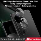 For vivo S19 5G / S19 Pro 5G 2pcs/Set imak HD Glass Rear Camera Lens Film - 3