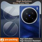 For vivo X200 Pro 2pcs/Set imak HD Glass Rear Camera Lens Film - 3