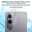 For OPPO K12x imak High Definition Integrated Glass Lens Film - 2