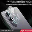 For OPPO K12x imak High Definition Integrated Glass Lens Film - 3