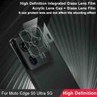 For Motorola Edge 50 Ultra imak High Definition Integrated Glass Lens Film - 3