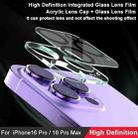 For iPhone 16 Pro / 16 Pro Max imak High Definition Integrated Glass Lens Film - 3