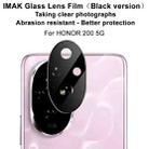 For Honor 200 IMAK Rear Camera Lens Glass Film Black Version - 2