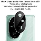 For Honor 200 Pro IMAK Rear Camera Lens Glass Film Black Version - 2