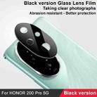 For Honor 200 Pro IMAK Rear Camera Lens Glass Film Black Version - 3