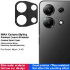 For Xiaomi Redmi Note 13 4G Global IMAK Metal Camera Lens Protector Cover - 3