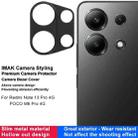 For Xiaomi Redmi Note 13 Pro 4G Global IMAK Metal Camera Lens Protector Cover - 3