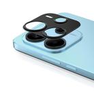 For Redmi Note 14 4G Global 163.25mm IMAK Metal Camera Lens Protector Cover - 1