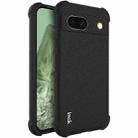 For Google Pixel 8a imak Shockproof Airbag TPU Phone Case(Matte Black) - 1