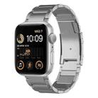 For Apple Watch SE 2022 40mm Titanium Metal Watch Band(Silver) - 1