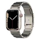 For Apple Watch Series 7 45mm Titanium Metal Watch Band(Titanium) - 1