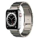 For Apple Watch Series 6 44mm Titanium Metal Watch Band(Titanium) - 1