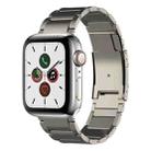 For Apple Watch Series 5 44mm Titanium Metal Watch Band(Titanium) - 1